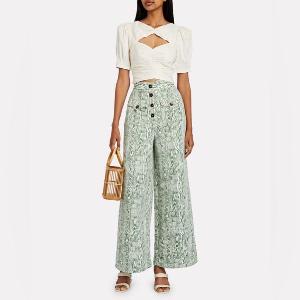 NEW C/MEO COLLECTIVE - Energised Wide-Leg Pants